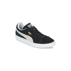 Buty Puma SUEDE CLASSIC. Czarne trampki i tenisówki damskie Puma, bez wzorów, z zamszu, bez zapięcia. Za 296,65 zł.