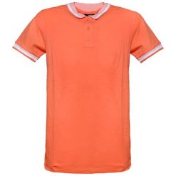 Koszulka polo w kolorze pomarańczowym. Pomarańczowe koszulki męskie Pepe Jeans, Mexx, Pierre Cardin, m, bez wzorów, z bawełny, polo, bez rękawów. W wyprzedaży za 109,95 zł.