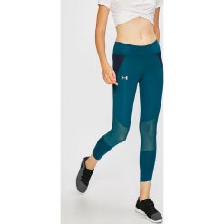 Under Armour - Legginsy Speedpocket Run. Zielone legginsy damskie marki Under Armour, s, z elastanu. W wyprzedaży za 269,90 zł.