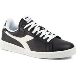 Sneakersy DIADORA - Game L Low 501.172526 01 C1092 Black/White/Black. Czarne sneakersy męskie Diadora, na co dzień, bez wzorów, ze skóry, eleganckie, bez zapięcia. Za 369,00 zł.