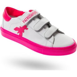 SNEAKERSY patrizia pepe. Różowe sneakersy damskie Patrizia Pepe, ze skóry. Za 899,00 zł.