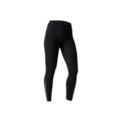 Legginsy slim Gym & Pilates 520 damskie. Czarne legginsy sportowe damskie marki DOMYOS, l, z bawełny. W wyprzedaży za 39,99 zł.