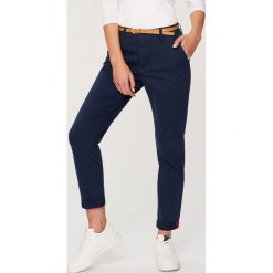 Spodnie chłopięce: Spodnie chino – Granatowy