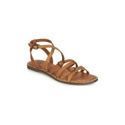 Sandały PLDM by Palladium VIRGULE. Pomarańczowe sandały damskie PLDM by Palladium, bez wzorów, bez obcasa, bez zapięcia. W wyprzedaży za 263,40 zł.