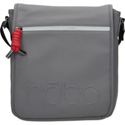 TOREBKA NOBO - NBAG-I1010-C019 - szary - Listonoszka. Szare listonoszki damskie Nobo, bez wzorów, bez dodatków. W wyprzedaży za 159,20 zł.