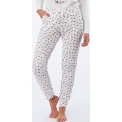 Etam - Spodnie piżamowe Olympe. Szare piżamy damskie Etam, l, z bawełny. Za 99,90 zł.
