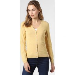 Brookshire - Kardigan damski, żółty. Żółte swetry damskie brookshire, xxl, bez wzorów, z bawełny, bez rękawów, bez kaptura. Za 179,95 zł.