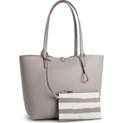 Torebka LAUREN RALPH LAUREN - Rvrsble Tote-Tote Medium Driver 431697234024 Gry/Stripe. Szare torebki klasyczne damskie Lauren Ralph Lauren, bez wzorów, ze skóry ekologicznej, klasyczne, duże, bez dodatków. Za 779,00 zł.