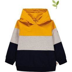 Bluza ze wzorem. Bluzy niemowlęce Mother Nature & Me, w paski, z bawełny, bez rękawów, bez kaptura. W wyprzedaży za 72,95 zł.