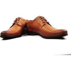 Półbuty męskie Łukbut. Buty wizytowe męskie Łukbut, bez wzorów, ze skóry, klasyczne, bez zapięcia. Za 259,00 zł.
