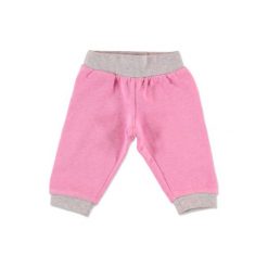 ESPRIT Newborn Spodnie. Różowe spodnie niemowlęce marki Esprit, z bawełny. Za 39,00 zł.