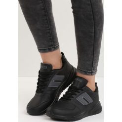 Buty sportowe damskie: Czarne Buty Sporowe Now I Know