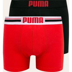 Puma - Bokserki (2 pack). Czerwone bokserki męskie Puma, bez wzorów, z elastanu. W wyprzedaży za 69,90 zł.