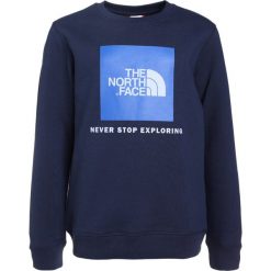 The North Face BOX CREW COSMIC Bluza cosmic blue. Niebieskie bluzy chłopięce The North Face, z bawełny. Za 149,00 zł.