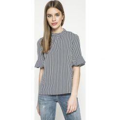 Vero Moda - Top Nicky. Białe bluzki damskie marki Vero Moda, s, z poliesteru, casualowe, z krótkim rękawem. W wyprzedaży za 69,90 zł.
