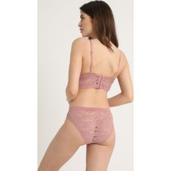 Biustonosze bardotka: else PETUNIA TRIANGLE LONGLINE BRA Biustonosz z fiszbiną rose