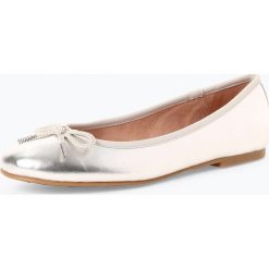 Tamaris - Damskie baleriny, szary. Szare baleriny damskie Tamaris, bez wzorów, eleganckie, bez obcasa. Za 129,95 zł.