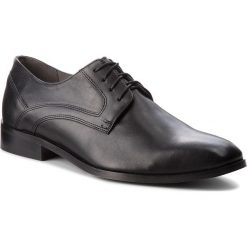 Półbuty SERGIO BARDI - Carlatino SS127328918MD 101. Czarne buty wizytowe męskie Sergio Bardi, bez wzorów, ze skóry, klasyczne, bez zapięcia. W wyprzedaży za 199,00 zł.