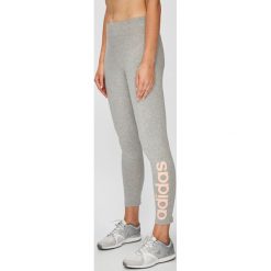 Adidas Performance - Legginsy. Szare legginsy we wzory adidas Performance, l, z bawełny. W wyprzedaży za 99,90 zł.