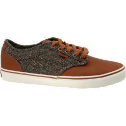Vans Atwood Deluxe VXB2K8B. Pomarańczowe buty sportowe męskie Vans, z tkaniny, bez zapięcia. W wyprzedaży za 249,99 zł.