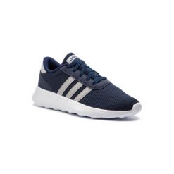 ADIDAS BB9775 LITE RACER. Niebieskie buty sportowe męskie Adidas, ze skóry ekologicznej, bez zapięcia. Za 229,99 zł.