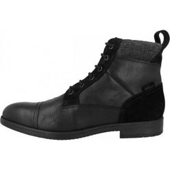 Geox Botki męskie U Jaylon Black U94Y7J-04623-C9999 (rozmiar 43). Czarne botki męskie Geox, bez zapięcia. Za 566,00 zł.