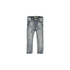 NAME IT Girls Spodnie Jeans Nmfpolly medium blue denim. Niebieskie spodnie niemowlęce marki Name it, w paski, z bawełny. Za 109,00 zł.