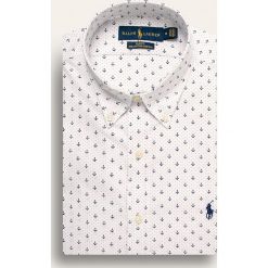 Polo Ralph Lauren - Koszula. Białe koszule męskie Polo Ralph Lauren, s, bez wzorów, z bawełny, casualowe, polo, z długim rękawem. W wyprzedaży za 419,90 zł.
