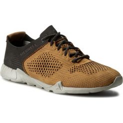 Derby męskie: Półbuty MERRELL - Versent Ltr Perf J91457 Brown Sugar