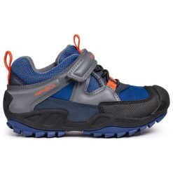 Geox Buty Zimowe Za Kostkę Chłopięce New Savage 28 Niebieski. Niebieskie buty chłopięce zimowe marki Geox, z gumy, za kostkę, bez zapięcia. Za 309,00 zł.