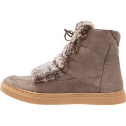 Botki damskie lity: Glamorous Botki sznurowane grey