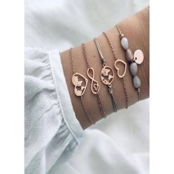 Bransoletki na rękę zestaw b328. Bransoletki damskie Fanaberia.com. Za 24,90 zł.