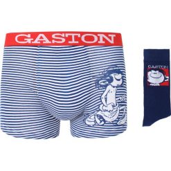 Bokserki męskie: Pudełko bokserki i skarpety, zestaw GASTON LAGAFFE