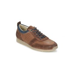 Buty Kickers OLYMPEI. Pomarańczowe trampki męskie marki Kickers, bez wzorów, bez zapięcia. Za 407,20 zł.