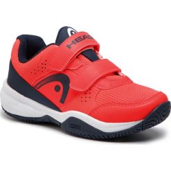 Buty HEAD - Sprint Velcro 2.5 275209 Neon Red/Dark Blue K95. Pomarańczowe buty chłopięce sportowe Head, ze skóry ekologicznej, na rzepy. Za 199,00 zł.