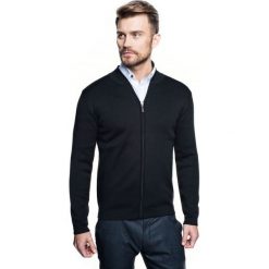 Sweter colbert kr czarny. Czarne swetry męskie Recman, m, bez wzorów, bez kołnierzyka, bez kaptura. Za 260,00 zł.
