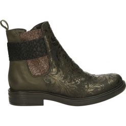 Botki - 544245 ORO. Szare botki damskie skórzane marki Venezia. Za 319,00 zł.