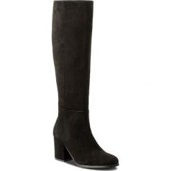 Buty zimowe damskie: Kozaki SAGAN – 3109 Czarny Welur