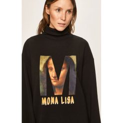 Tally Weijl - Bluza. Czarne bluzy damskie TALLY WEIJL, s, z nadrukiem, z bawełny, bez rękawów, bez kaptura. W wyprzedaży za 69,90 zł.