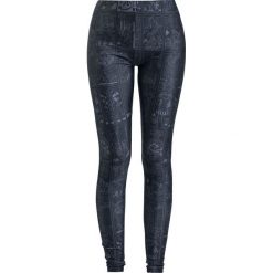 Gothicana by EMP Built For Comfort Legginsy czarny. Czarne legginsy marki Gothicana by EMP, xl, z nadrukiem. Za 62,90 zł.