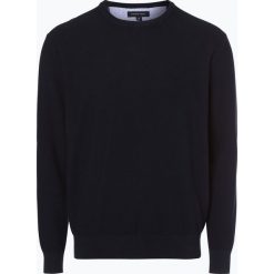 Andrew James - Sweter męski, niebieski. Niebieskie swetry męskie marki Andrew James, s, bez wzorów, z bawełny, z okrągłym kołnierzem, bez kaptura. Za 129,95 zł.