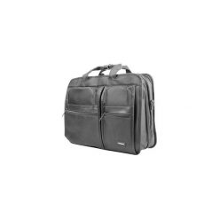 Torba na laptopa Natec Ovis 15,6''. Szare torby na laptopa marki Natec, w paski, z nylonu. Za 69,00 zł.