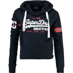 Bluzy damskie: Superdry VINTAGE LOGO VARSITY CROP Bluza z kapturem eclipse navy