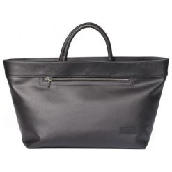 Trussardi torebka czarna. Czarne torebki klasyczne damskie Trussardi, bez wzorów, bez dodatków. Za 549,00 zł.