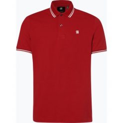 G-Star Raw - Męska koszulka polo – Dunda, czerwony. Czerwone koszulki męskie G-Star RAW, s, bez wzorów, sportowe, bez rękawów. Za 99,95 zł.