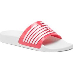 Klapki EMPORIO ARMANI - XYPS02 XOZ07 A209 Coral/White. Różowe sandały dziewczęce Emporio Armani, z tworzywa sztucznego, bez zapięcia. W wyprzedaży za 239,00 zł.