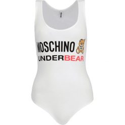 Body Moschino Underwear & Swim A6006 9003. Białe bluzki damskie Moschino Underwear & Swim, m, bez wzorów, bez kołnierzyka, bez rękawów. W wyprzedaży za 259,00 zł.