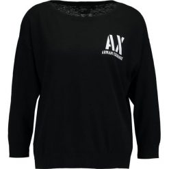 Swetry klasyczne damskie: Armani Exchange Sweter black