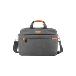 Torba do laptopa NATEC Saola 15,6 cala Szary NTO-1145. Szare torby na laptopa marki Natec, w paski, ze skóry. Za 89,99 zł.