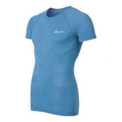 Odlo Koszulka męska Evolution Cool niebieska r. L (182002). Niebieskie t-shirty męskie marki Odlo, l. Za 159,95 zł.